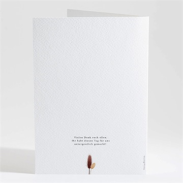 Kirchenheft Hochzeit feldblumenstrauß - Vue 4