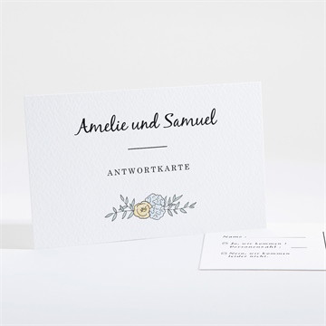 Antwortkarte Hochzeit Liebespaar