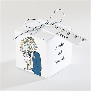 Geschenkbox Hochzeit liebespaar