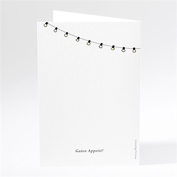 Menükarte Hochzeit liebespaar - Vue 3