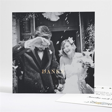 Dankeskarte Hochzeit Liebespaar