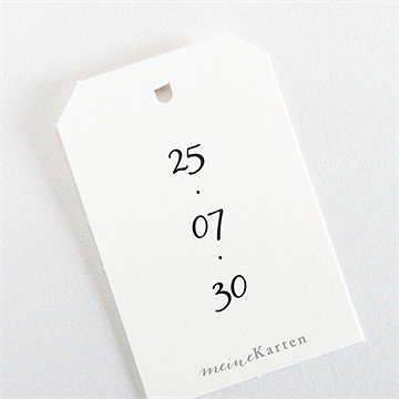 Geschenkanhänger Hochzeit feldblumenstrauß - Vue 3