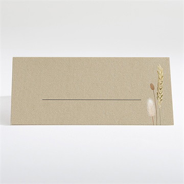 Tischkarte Hochzeit feldblumenstrauß - Vue 2