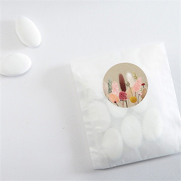 Aufkleber Hochzeit feldblumenstrauß - Vue 4