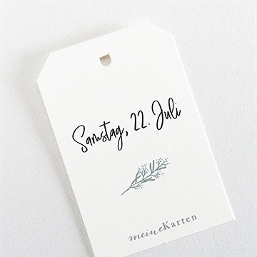 Geschenkanhänger Hochzeit liebeszeichnung - vue 3