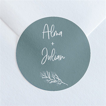 Aufkleber Hochzeit liebeszeichnung