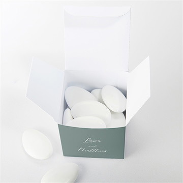 Geschenkbox Hochzeit gravur mit ländlichem motiv - Vue 4