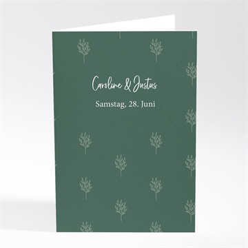Menükarte Hochzeit Samenliebe
