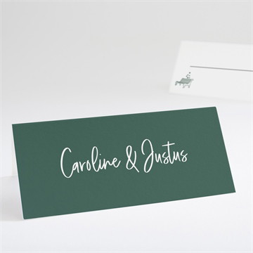 Tischkarte Hochzeit Samenliebe