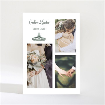 Dankeskarte Hochzeit Samenliebe