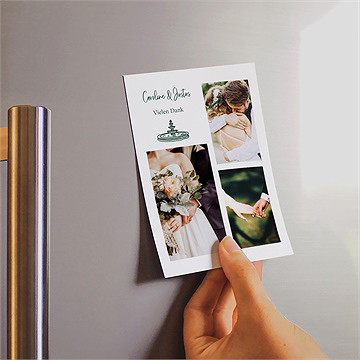 Dankeskarte Hochzeit samenliebe - Vue 2