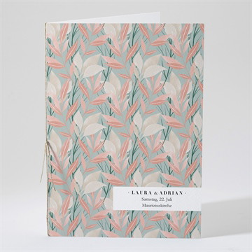 Kirchenheft Hochzeit blättersamen