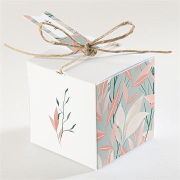 Geschenkbox Hochzeit blättersamen - Vue 2