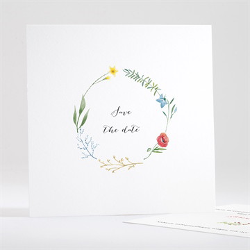 Save the Date Karte frühlingsgefühle - schachtel