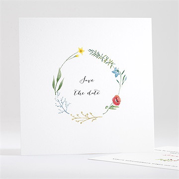 Save The Date Karte Frühlingsgefühle