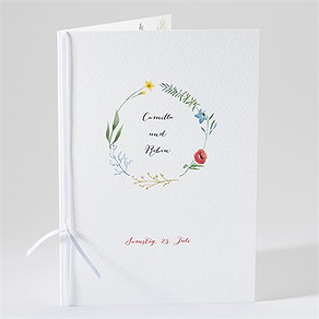 Kirchenheft Hochzeit frühlingsgefühle