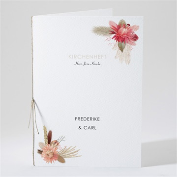 Kirchenheft Hochzeit behutsamkeit - schachtel