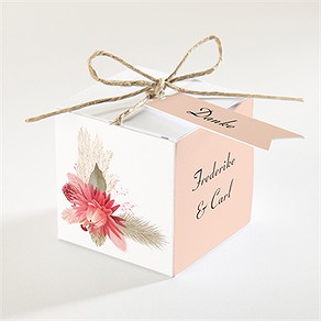 Geschenkbox Hochzeit behutsamkeit