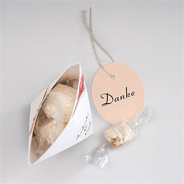 Geschenkbox Hochzeit behutsamkeit - schachtel - vue 3