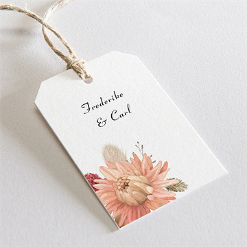 Geschenkanhänger Hochzeit behutsamkeit