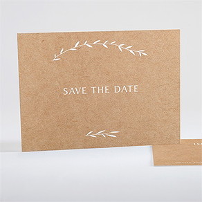 Save the Date Karte boheme schick