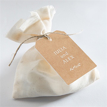 Geschenkanhänger Hochzeit boheme schick - Vue 2