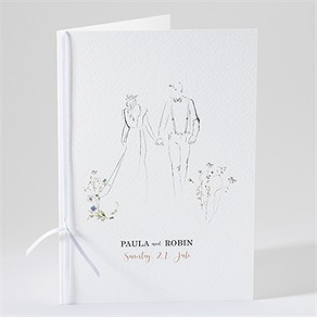 Kirchenheft Hochzeit zu zweit