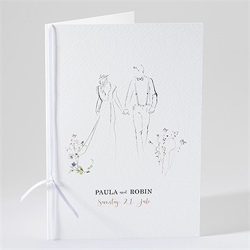 Kirchenheft Hochzeit zu zweit