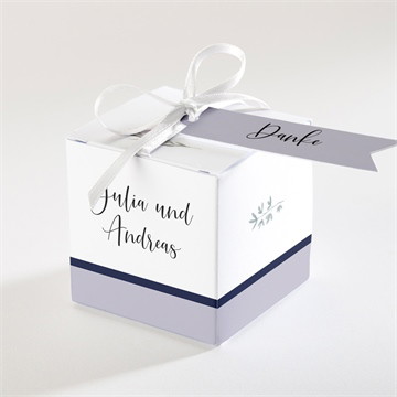 Geschenkbox Hochzeit Strauß in nude