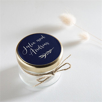 Aufkleber Hochzeit strauß in nude - Vue 2