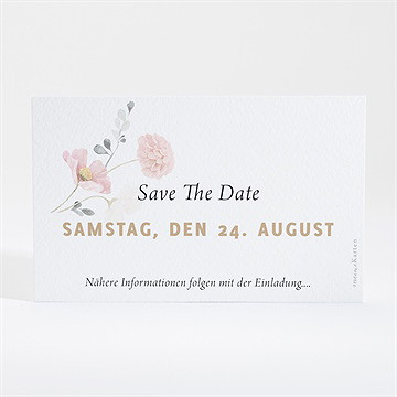 Save the Date Karte land und poesie - Vue 2