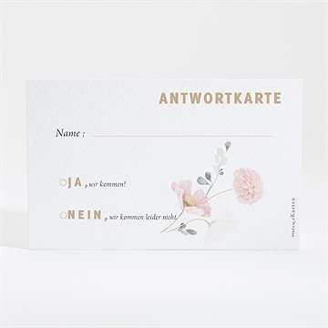 Antwortkarte Hochzeit land und poesie - Vue 2