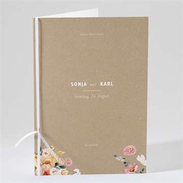 Kirchenheft Hochzeit Land und poesie