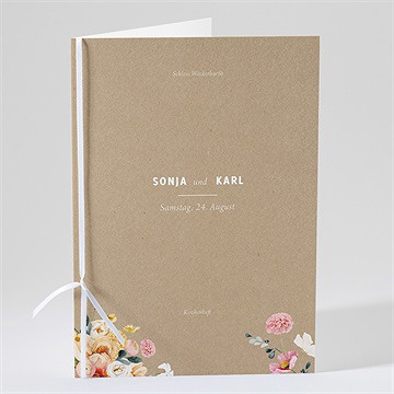 Kirchenheft Hochzeit land und poesie