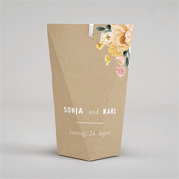 Geschenkbox Hochzeit land und poesie - schachtel - Vue 4