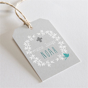 Geschenkanhänger Taufe Vogelgezwitscher