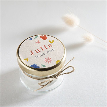 Sticker Geburt flowerpower - Vue 2