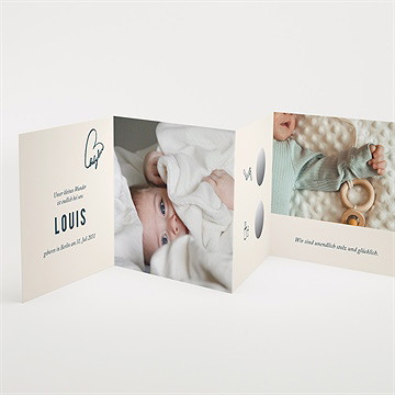 Geburtskarte Baby Love - Vue 2