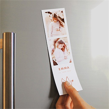 Dankeskarte Kommunion taube - magnet - Vue 2