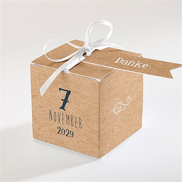 Geschenkbox Taufe piktogramme