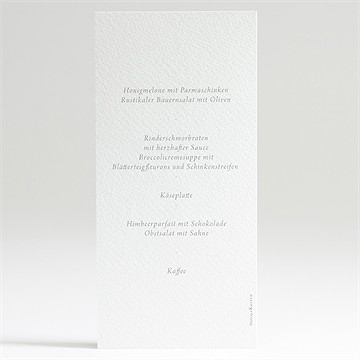 Menükarte Taufe veredelung auf kraft - Vue 2