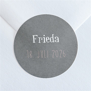 Sticker Geburt Vintage Touch