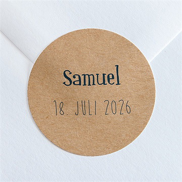 Sticker Geburt wir präsentieren stolz