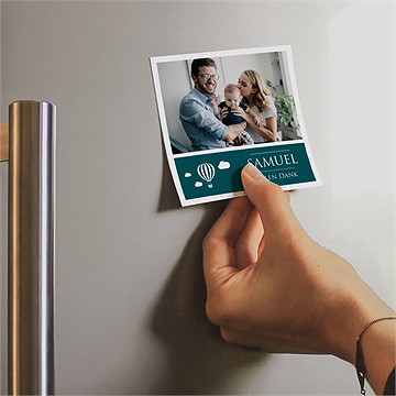 Dankeskarte Geburt Collage - Vue 2