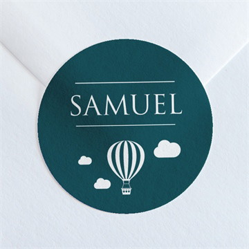 Sticker Geburt collage