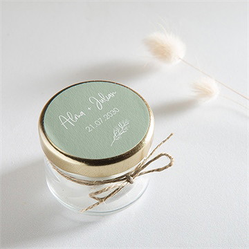 Aufkleber Hochzeit Blühende Schönheit - Vue 2