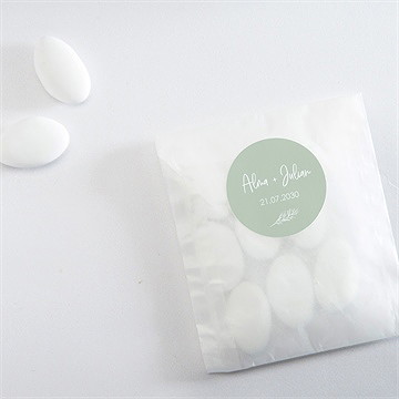 Aufkleber Hochzeit Blühende Schönheit - vue 4