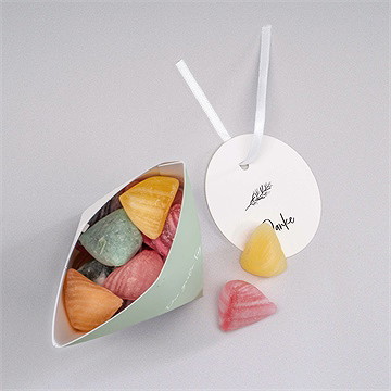 Geschenkbox Hochzeit Blühende Schönheit - Schachtel - vue 3