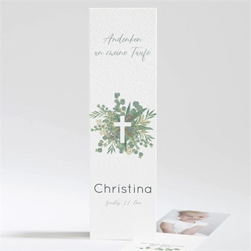 Andenken Taufe graziös - saatpapier