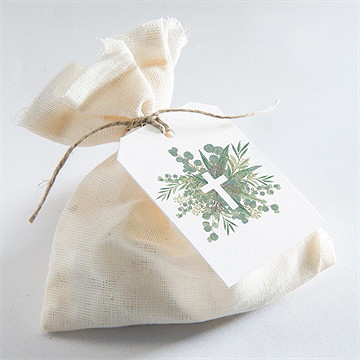 Geschenkanhänger Taufe graziös - Vue 2